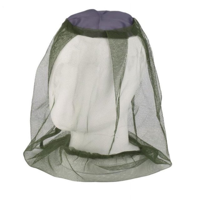 Sombrero antimosquitos para pesca nocturna, sombrero de red de pesca al aire libre para hombres y mujeres, sombrero antiabejas, sombrero antimosquitos con visera transpirable