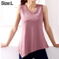 thumbnail image 2 of Camisetas sin mangas para mujer, camisetas de verano, sin mangas, informales, sueltas, túnica, blusas MFZFUKR BST3010444-2, 2 of 6