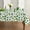 Green, variant on St. Patrick''s Day Tablecloth 60×84 Inch Oval, Shamrock Irish Clover Luck Washable Seasonal Table Cover for Party Picnic Dinner Decor