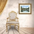 thumbnail image 3 of Tift, Jeff 14x12 Gold Ornate Wood Framed with Double Matting Museum Art Print Titled - Moose Painting 2, 3 of 4