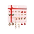 thumbnail image 3 of Pendientes de moda Reno Yinane Conjunto de ángel Pendientes de Navidad, 3 of 8