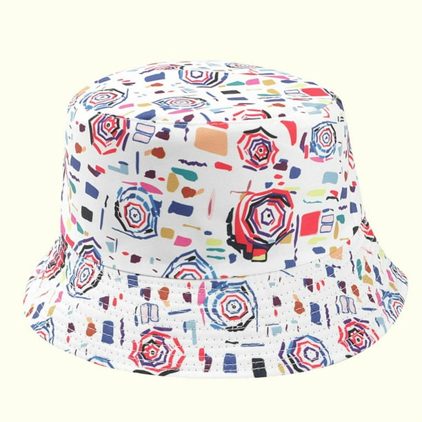 Sombreros de verano con protección solar, estampado de girasoles, para exteriores, estilo pescador, para mujer