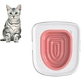 thumbnail image 1 of Cat Toilet Training Kit, Universal Reusable Cat Toilet Trainer, Cat Toilet Training System, Train Your Cat to Use The Toilet, Cat Toilet Training Seat Tool for Pet Cleaning, 1 of 13