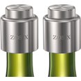 thumbnail image 1 of ZOSIX [2 Pack] Wine Stopper - Stainless Steel, 100% Leak-Proof, Reusable Premium Wine Saver Accessories Gift, 1 of 6