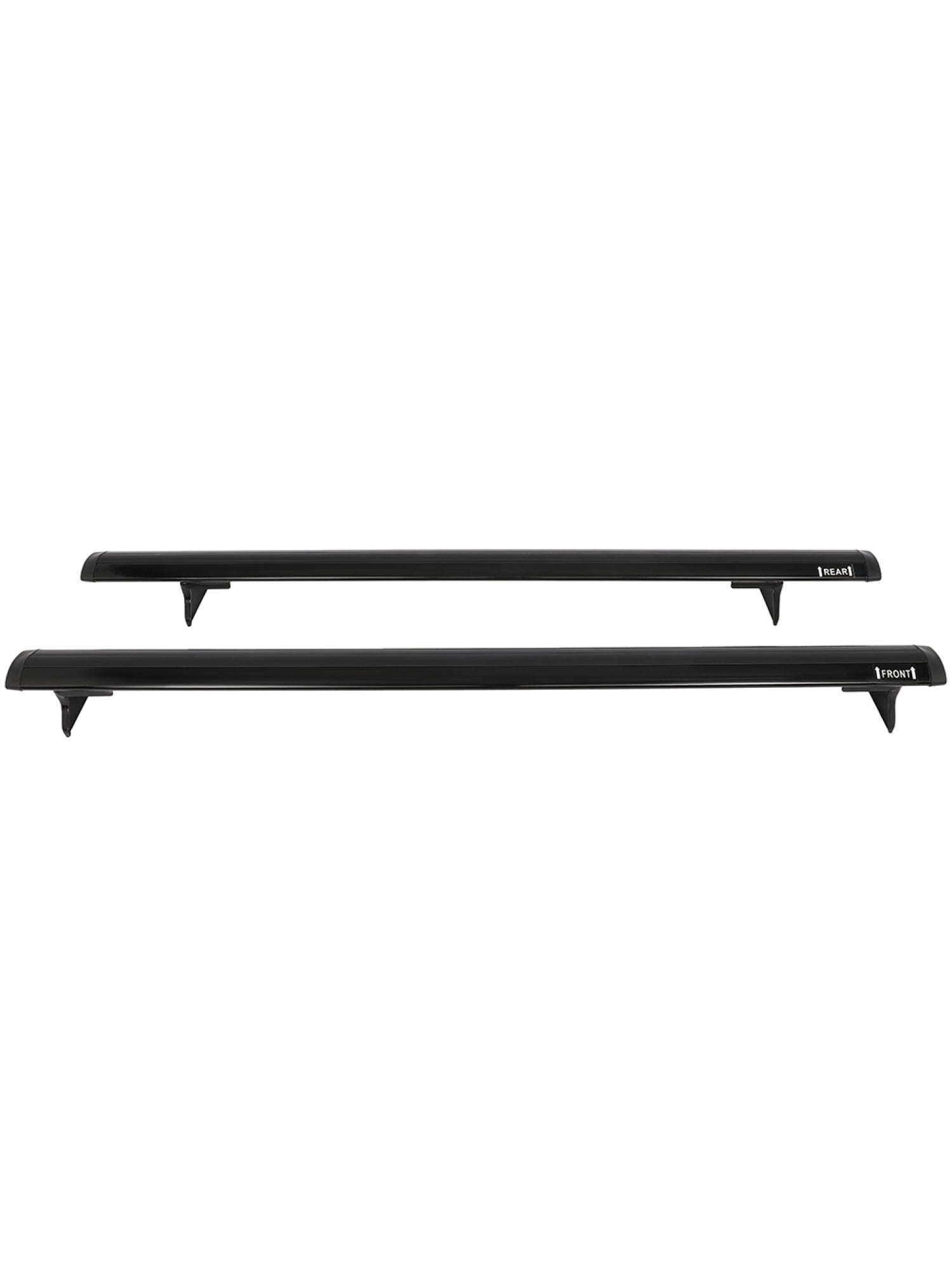 SCITOO Roof Rack Cross Bar 165LBS Compatible With For Jeep Compass 2011-2016 2 Roof Cross Bars Black