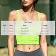 thumbnail image 4 of Wyongtao Womens Ribbed Knit Tank Tops Strap Solid Color Slim Fitted Crop Camisole Casual Trendy Sport Going Out Clothes (S, Mint Green), 4 of 8