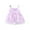 Purple, variant on 6 Months-3 Years Girls Dresses Flower Girl Wedding Party Tulle Princess Dress Birthday Tutu Formal Gown Prom Dress Purple 6-12 Months