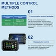 thumbnail image 3 of Baohd Bluetooth 100A/400A/600A RV Battery Monitor With/ Shunt Battery Capacity Meter Tester Battery Coulomb Meter Reliable 100A KG-110F, 3 of 6