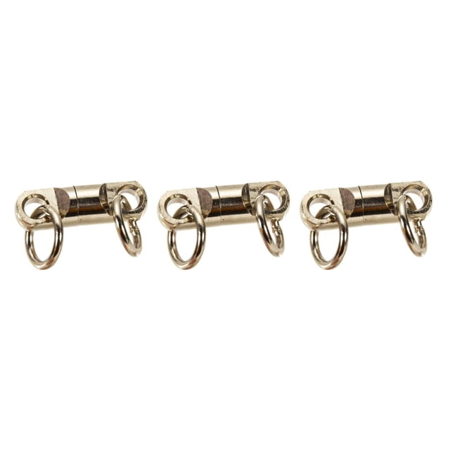 Maoww 10 Pieces Fishing Swivels High-ranking Stainless Steel Easy Installment Professional Use Tauten Line Welder Loop7#(10pcs) Type1 NO1