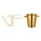thumbnail image 2 of Soporte para cubo de hielo de escritorio, estante para cubos de vino, enfriadores portátiles y livianos, soporte para Oro, 2 of 9