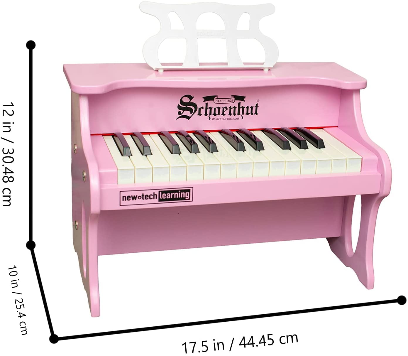 Schoenhut Pink 30 lymphedema Keys