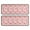 Pink Christmas Snowman, variant on Kitchen Rugs Sets Of 2,Pink Christmas Snowman Pattern Anti Fatigue Kitchen Mat Rugs Non Slip Washable,Decorative Kitchen Floor Mats for Kitchen,Sink,Laundry,17"x47"+17"x47"