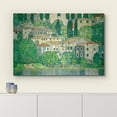thumbnail image 3 of wall26 Canvas Print Wall Art Church in Cassone Landscape Gustav Klimt Classic Illustrations Fine Art Decorative Vintage Colorful Historic Multicolor Retro for Living Room, Bedroom, Office - 32"x, 3 of 5