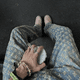 thumbnail image 5 of Pantalones vaqueros de pierna recta adelgazantes Hiphop de marca de moda Jacquard estampado completo estilo callejero europeo americano para hombres, 5 of 5
