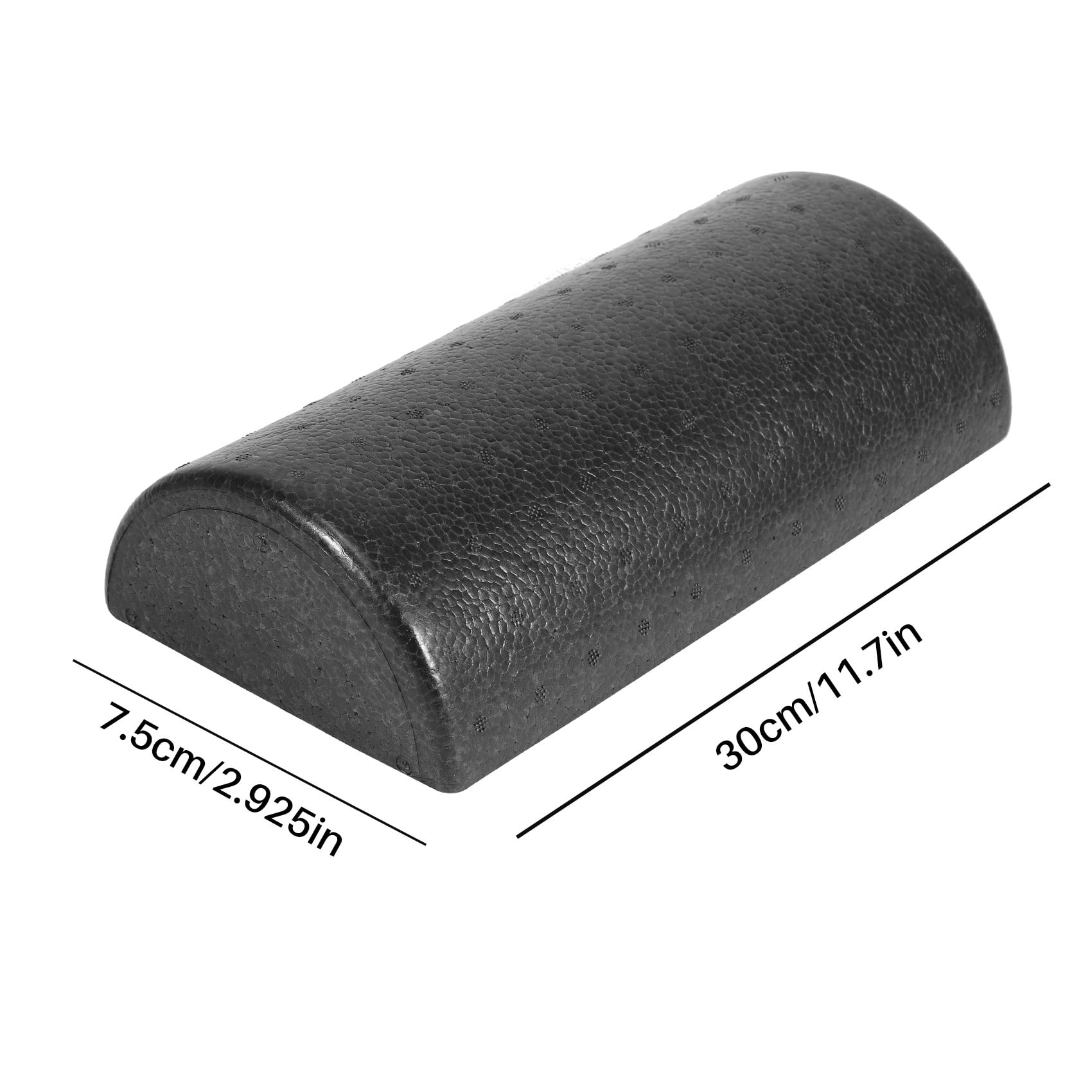 2 * Half Round Foam Roller-black