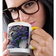 thumbnail image 2 of 3drose, Usa, Montana, Glacier National Park, Silky Phacelia, 15oz Two-tone Yellow Mug, 2 of 6