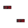 thumbnail image 2 of Reloj digital Bearachild ABS Rectangular Recargable 5 engranajes Control de sonido Alarmas Medidor de temperatura Tipo 10, 2 of 6