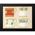 thumbnail image 2 of Honore 14x12 Black Modern Framed Museum Art Print Titled - Quatre tasses du 1er choix, ca. 1800-1820, 2 of 5