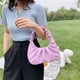 thumbnail image 5 of Bolso de un solo hombro Mini bolso negro Bolso de moda para mujer Bolso bandolera de un solo hombro morado, 5 of 5
