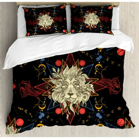 Ambesonne Astrology Duvet Cover Set Walmart Com