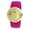 Hot pink, variant on TKO ORLOGI Women Fashion Gold Metal Slap Watch with Silicone Slip-On Bracelet