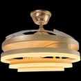 thumbnail image 4 of Ventilador de Techo FANTASY DORADO Luz Led 72w CCT. Mil luces VEN-FANTASY DORADO-001, 4 of 7