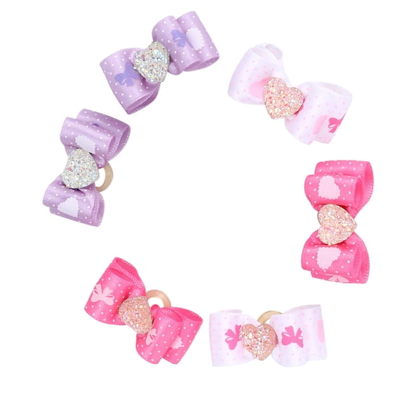 Safe Cat Hair Bows, Durable Pet Non-Toxic Multiple Colors for Small Dog Home Party