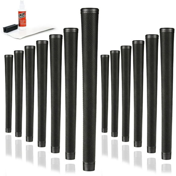 Karma Arthritic ( 5/32”) Jumbo Plus - 13 piece Golf Grip Kit (with tape, solvent, vise clamp)