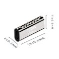 thumbnail image 3 of Adaptador De Transferencia De Datos PD100W Convertidor de transferencia de datos Tipo C a Mini adaptador C para base (hembra), 3 of 5