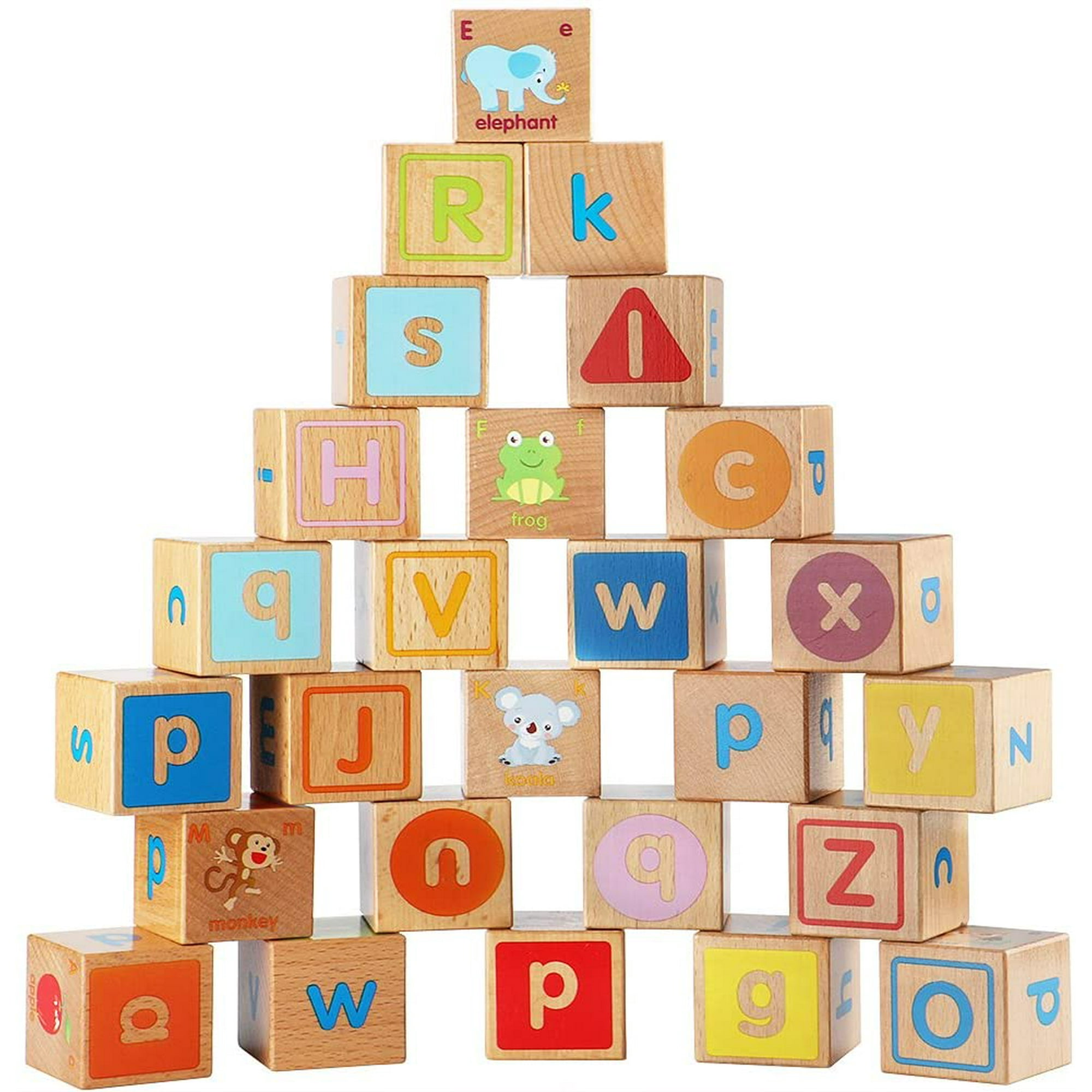 Large abc wooden blocks deals