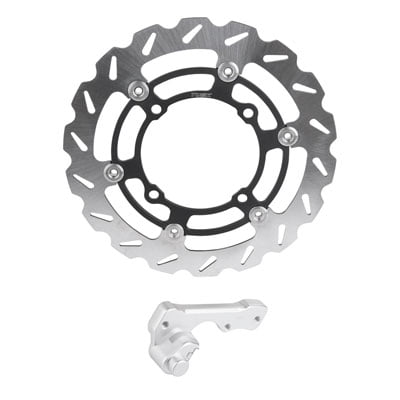 Oversized Floating Typhoon Brake Rotor Kit, Front 270mm for Kawasaki KX250F 2006-2015