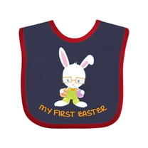 Inktastic My First Easter Boys Baby Bib