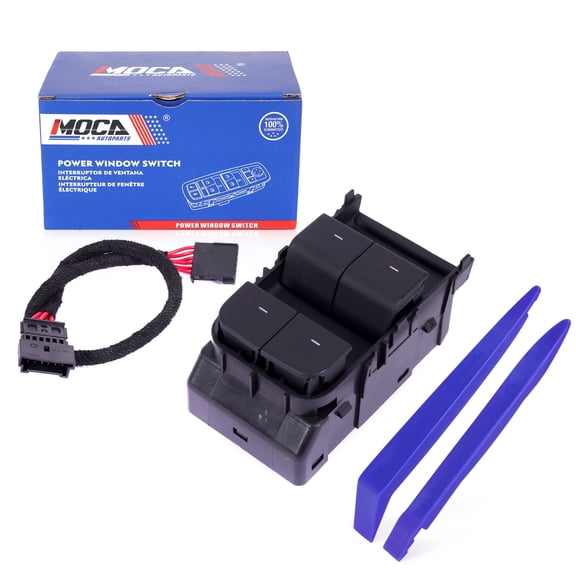 MOCA AUTOPARTS 1081037-02-G Left Front Driver Power Window Switch Fit for 2020-2024 Tesla 3 & 2021-2024 Tesla Y