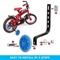 thumbnail image 5 of Kids Wheels For 20 Inch Bike Flash Bike Wheels Bicycle Wheels With Stabilizers Mounted Kit, 5 of 5