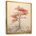 thumbnail image 2 of Designart "Warm Redwood In Red And Beige" Tree Redwood Floater Framed Canvas Wall Art, 2 of 5
