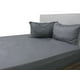 thumbnail image 2 of Sábanas Matrimonial 2500 Hilos Tacto Suave Egipcio Premium Oxford onStore Embosado, 2 of 2