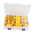 thumbnail image 2 of Juego de experimentos de electricidad, Kit de aprendizaje de ciencias físicas con estuche de almacenamiento, kits de circuitos de ciencia de juguetes, 2 of 8