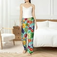 thumbnail image 4 of Salouo Vegetable Print Women's Pajama Pants Casual Loose Sweatpants PJs Flowy Pants Drawstring Palazzo for Women Wide Leg Pants Lounge Pajama -X-Large, 4 of 8