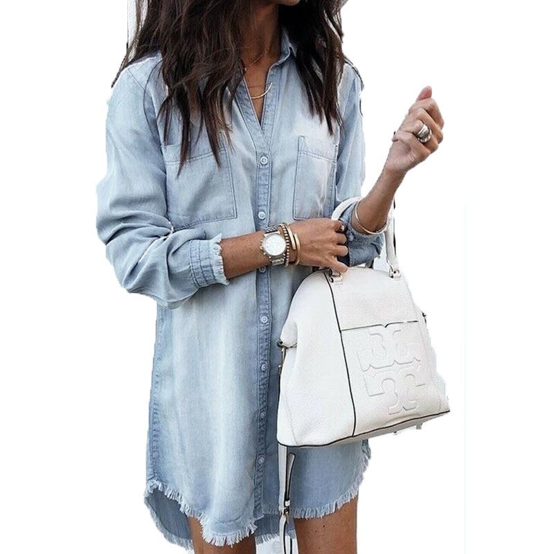denim shirt womens walmart
