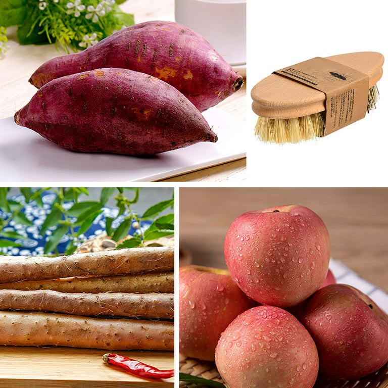 1 Piece Vegetable And Fruit Cleaning Brush Potato Radish Multifunctional Cleaning  Brush Kitchen Tool