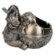 thumbnail image 1 of Cenicero elegante con tapa, cenicero portátil para interiores y exteriores, decoración de escritorio. Bronce, 1 of 8