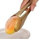 thumbnail image 5 of Pinzas para alimentos para barbacoa doradas de 7 estilos, pinzas para carne, pinzas huecas de acero inoxidable para parrilla de pan y pasteles, utensilios de cocina, accesorios de cocina, 5 of 6