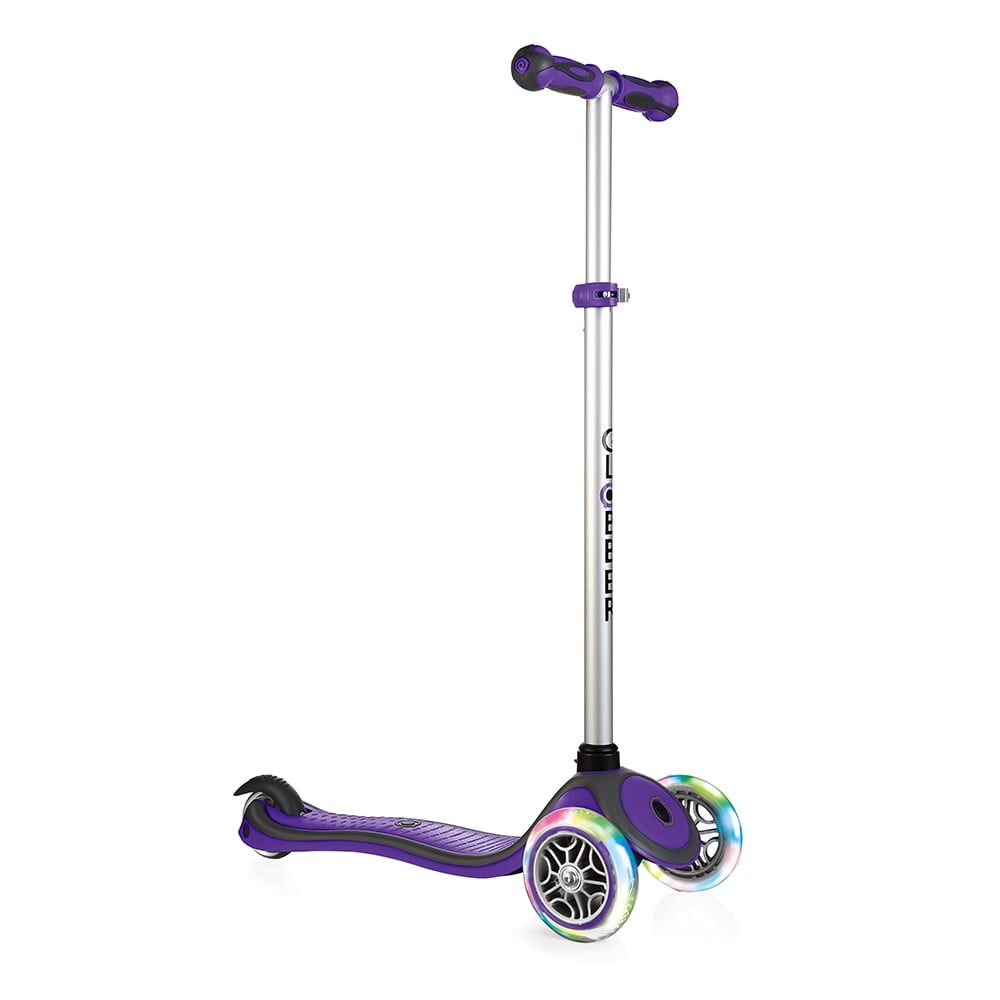 purple scooter 3 wheels