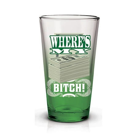 Breaking Glass - Breaking Bad Where's My Money 16oz Pint Glass