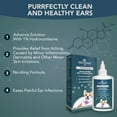 NOVEHA Pet Ear Drops with 1 Hydrocortisone Ear Cleaner for Dogs