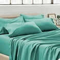 thumbnail image 2 of Bare Home Premium 1800 Ultra-Soft Double Brushed Microfiber Pillowcase Bulk Pack, Standard, 4 Pack, Turquoise, 2 of 5