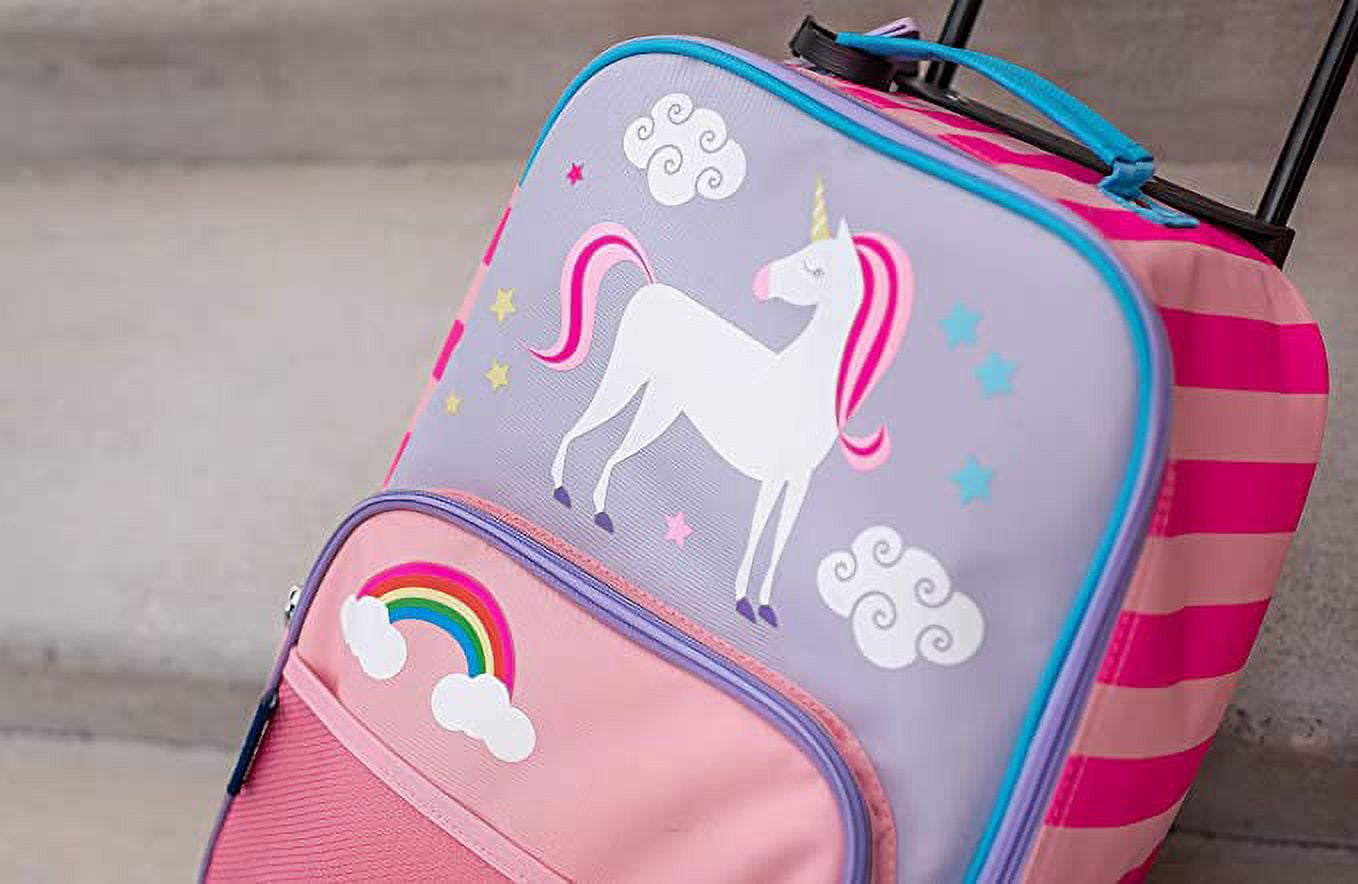Kids Suitcase On Wheels Unicorn Personalized Hard Shell Rolling