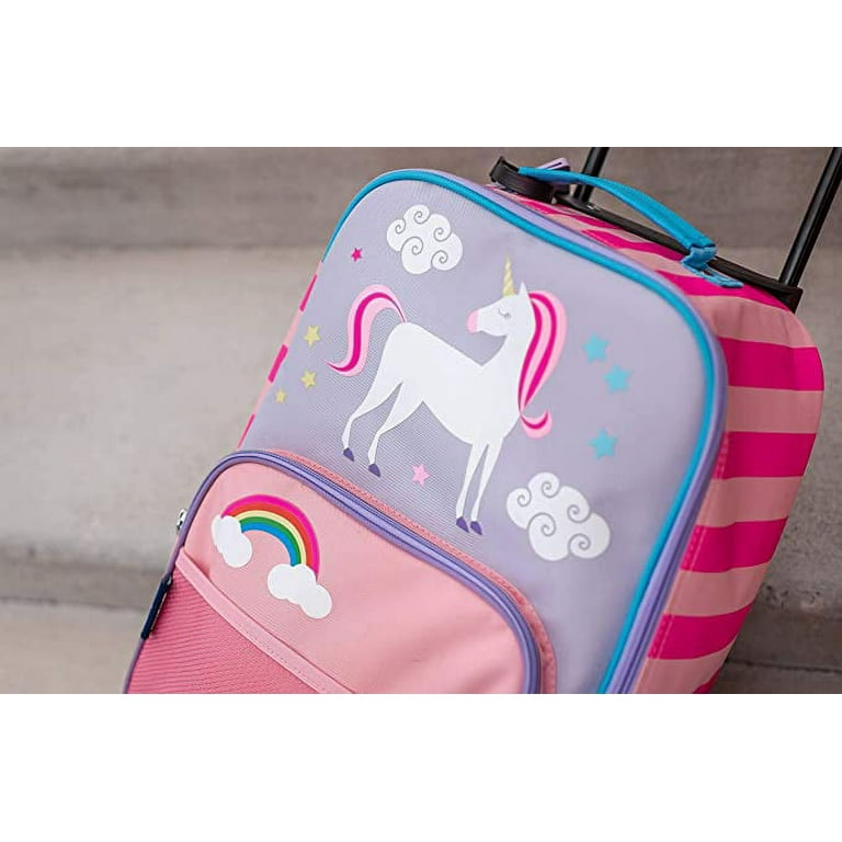 Wildkin Kids Rolling Suitcase for Boys Girls Perfect for School