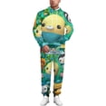thumbnail image 3 of The Octonauts Unisex Adult Sweatsuits Hoodie & Sweatpants Long Sleeve Hooded Sweatshirt Matching Joggers Tracksuit Sets XS, 3 of 9