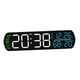 thumbnail image 5 of Reloj despertador digital, reloj de escritorio, práctico, electrónico, inteligente, multiusos. Blanco, 5 of 9